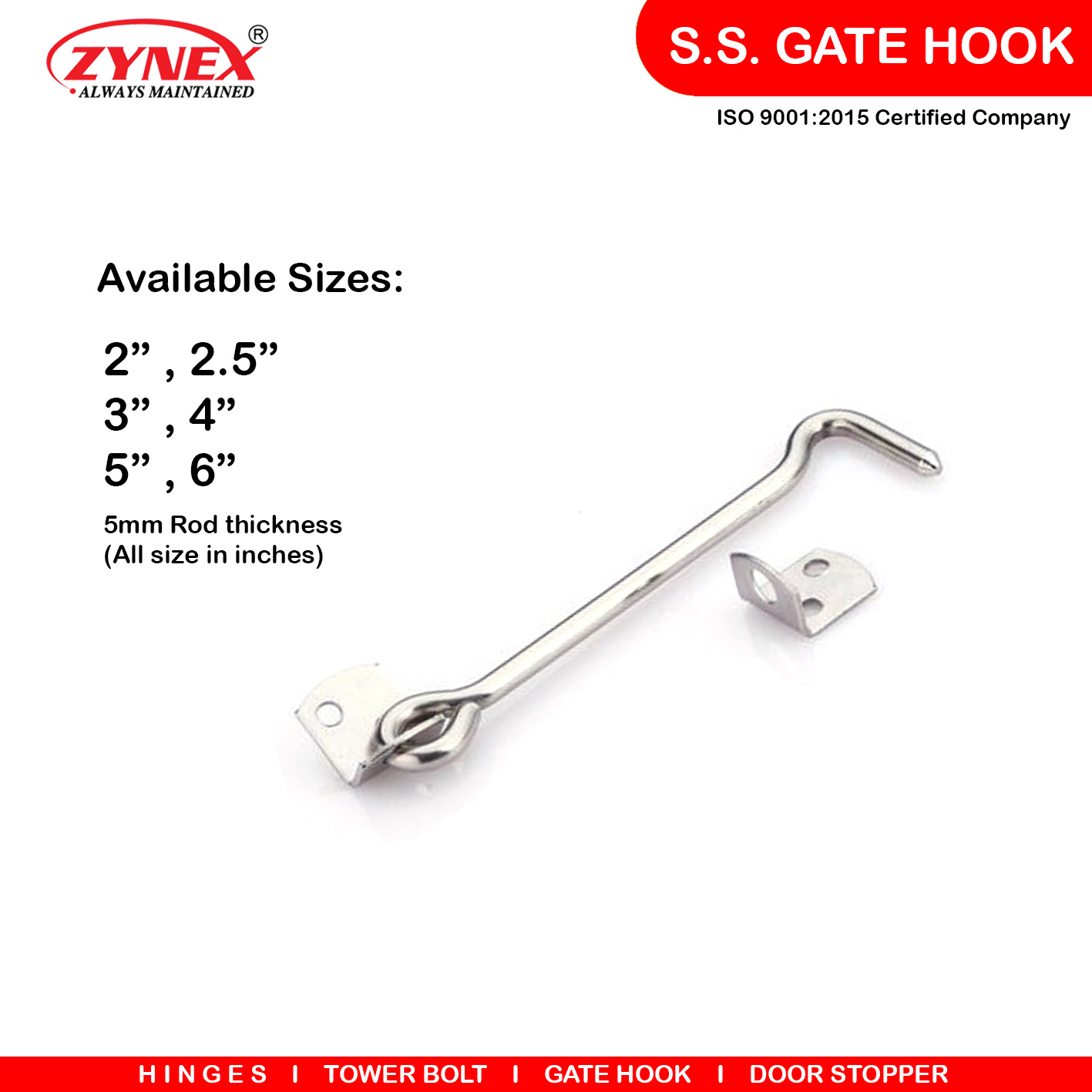 SS GATE HOOK